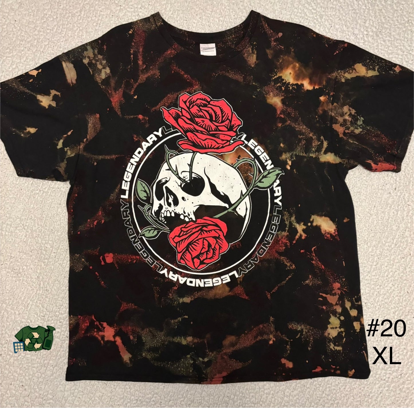 UpCycled Legendary Skull Roses (XL) 💀🌹