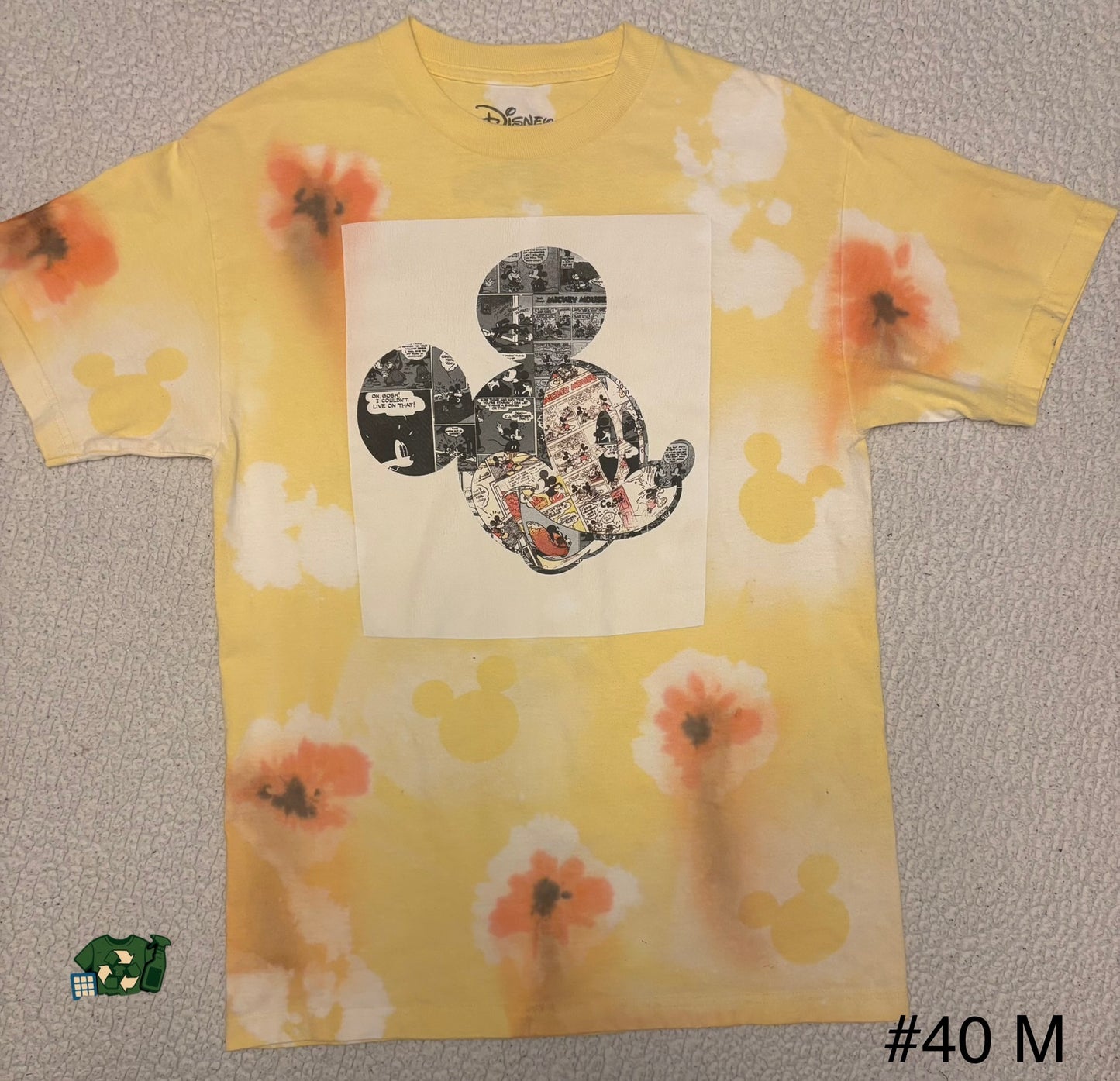 UpCycled Disney Mickey Mouse Comic(Medium)