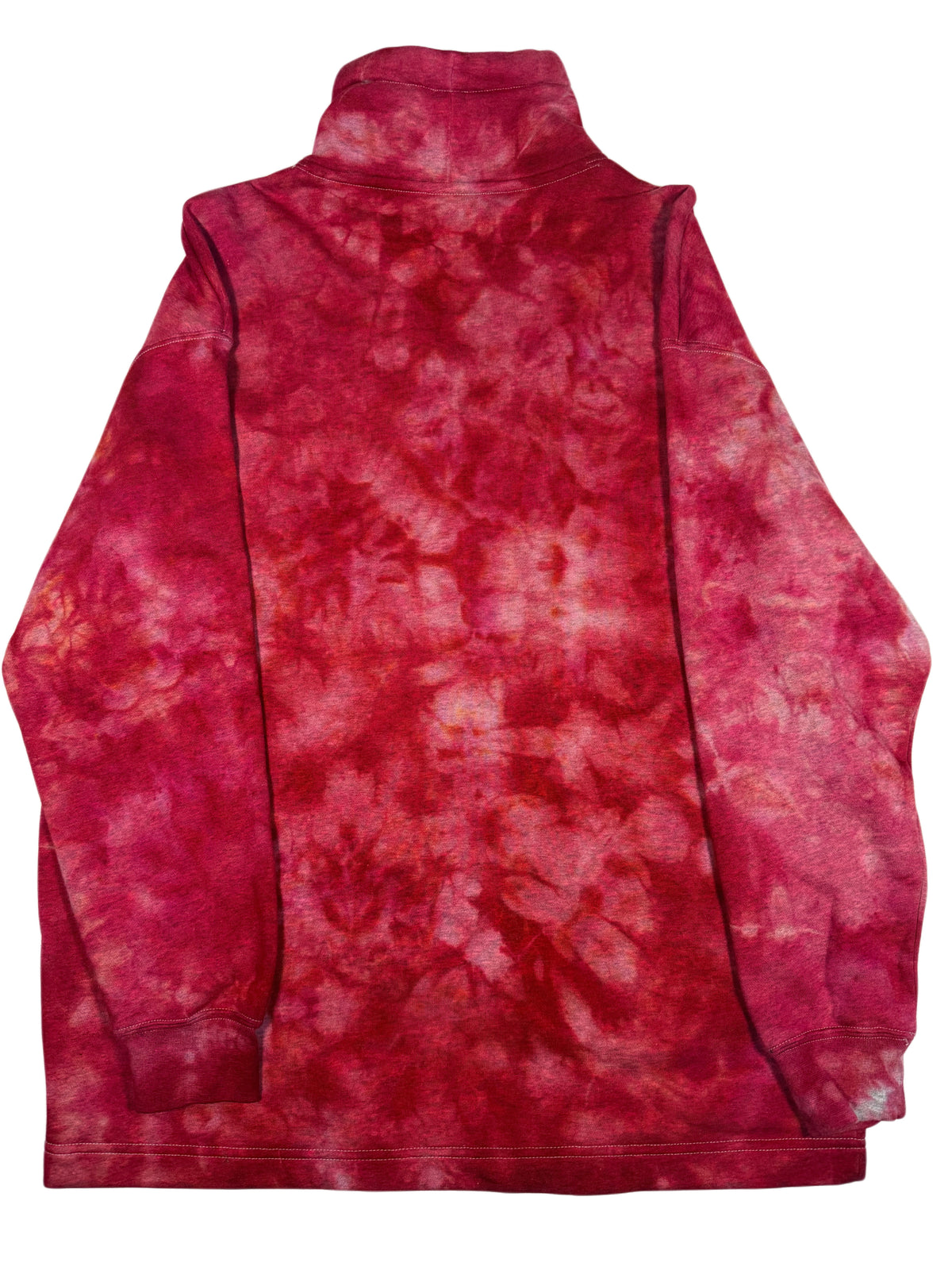 NIKE REMIX PULL OVER (SMALL) HAND DYED ONE OF ONE (RED)