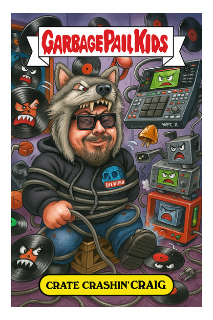 Garbage Pail Kids Card (GRAPHIC ONLY )