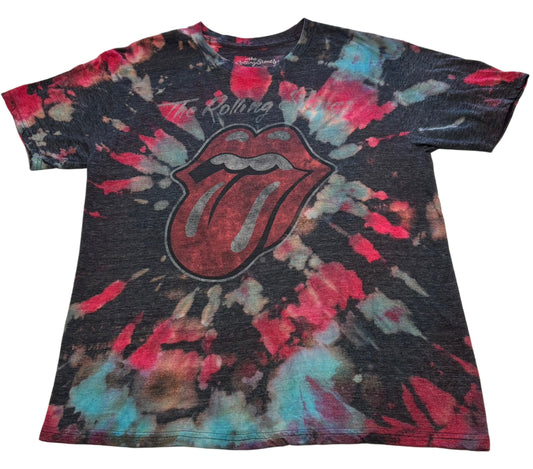 UPCYCLED "ROLLING STONES" TIE DYE (LARGE)