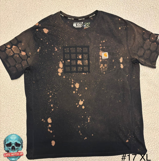 UpCycled Carhartt 16 Pads Skull (XL)