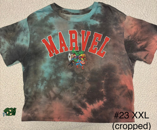 UpCycled Marvel Cropped (XXL)