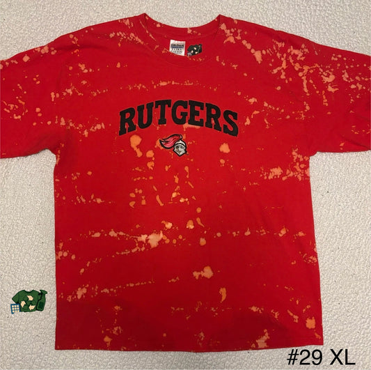 UpCycled Rutgers Scarlet Knight (29 XL)