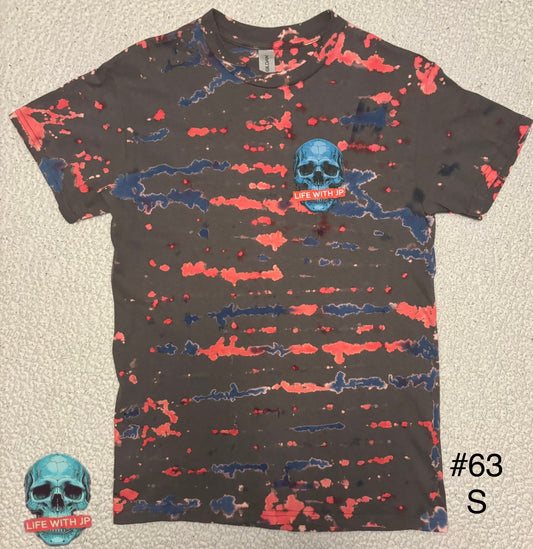 Remixed Life With JP Skull Charcoal (Small)