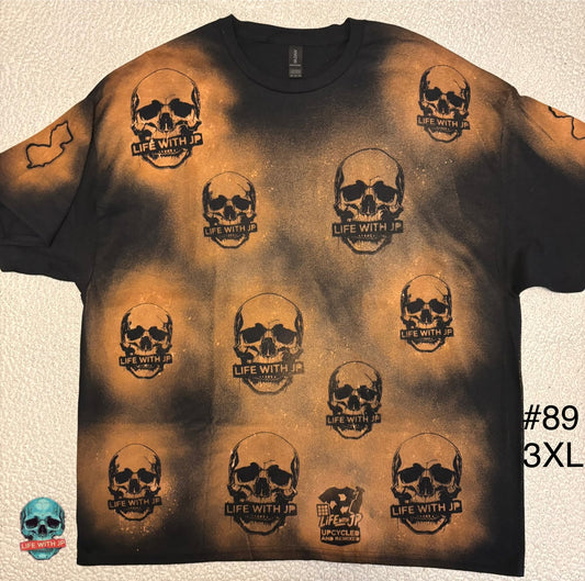 LWJP REMIXED BLEACHED(OG)SKULL(3XL)