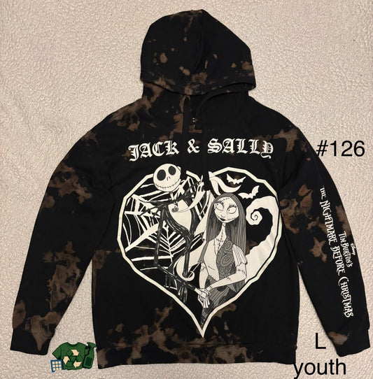 REMIXED NIGHTMARE BEFORE XMAS (YOUTH LARGE)