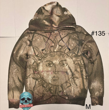 REMIXED "SUN BLEACHED" HOODIE (MEDIUM)